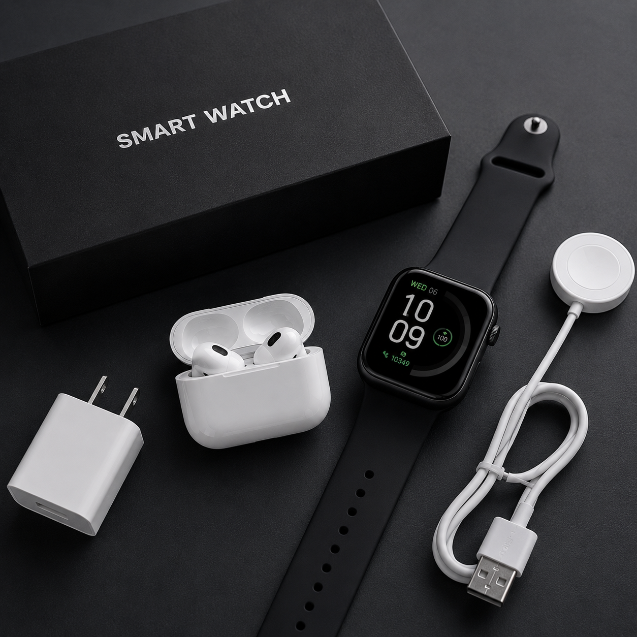 ⚡ Smartwatch Deportivo DUPE con Accesorios