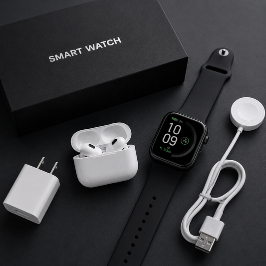 ⚡ Smartwatch Deportivo DUPE con Accesorios